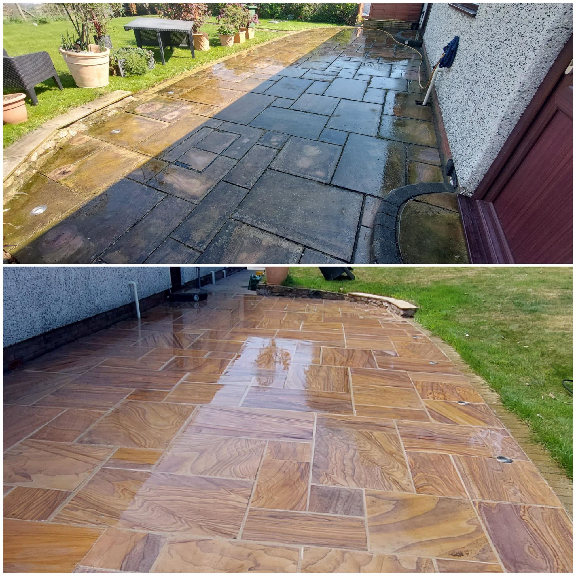 Are you looking to give you a patio area, the much-needed cleanup it deserves and bring it back to life maybe usually do it yourself but would like a professional service to give it that deep, clean and treatment for long-term resultsHow do we do it?Firstly, we will ensure the area is completely clear of any furniture&nbsp;and pots. This will allow us to clean the area properly and efficiently. If any cleaning products are required we will ensure the plants and surrounding areas have plenty of water on them to prevent any damage once we are happy that the area is clean we will then apply a post-soft wash treatment. This will ensure long-term results and keep the area looking its best and help prevent any organic re growth on the surface.We try and encourage our customers to have a regular maintenance clean. This will help keep the areas looking the best for the future.